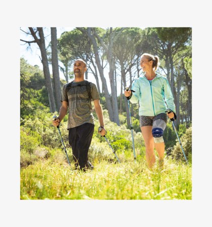 Bauerfeind braces genutrain A3 - buiten